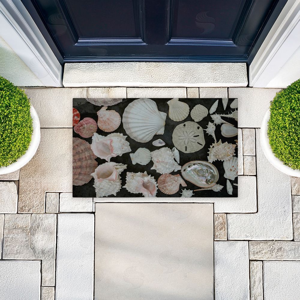 Amy Carroll | Summer Shells Display Non-Woven Door Mat
