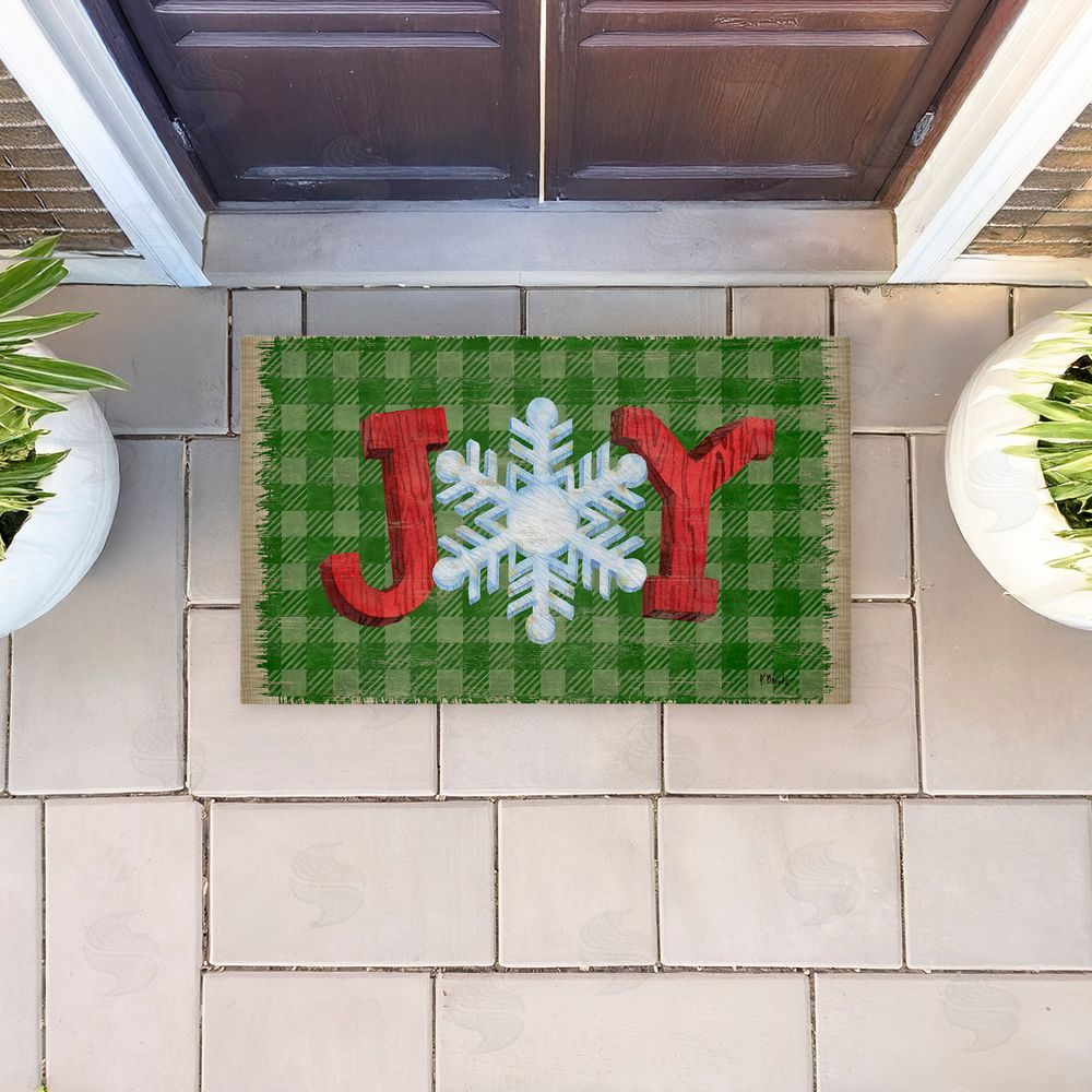 Paul Brent | Carpentry Christmas Joy Non-Woven Door Mat