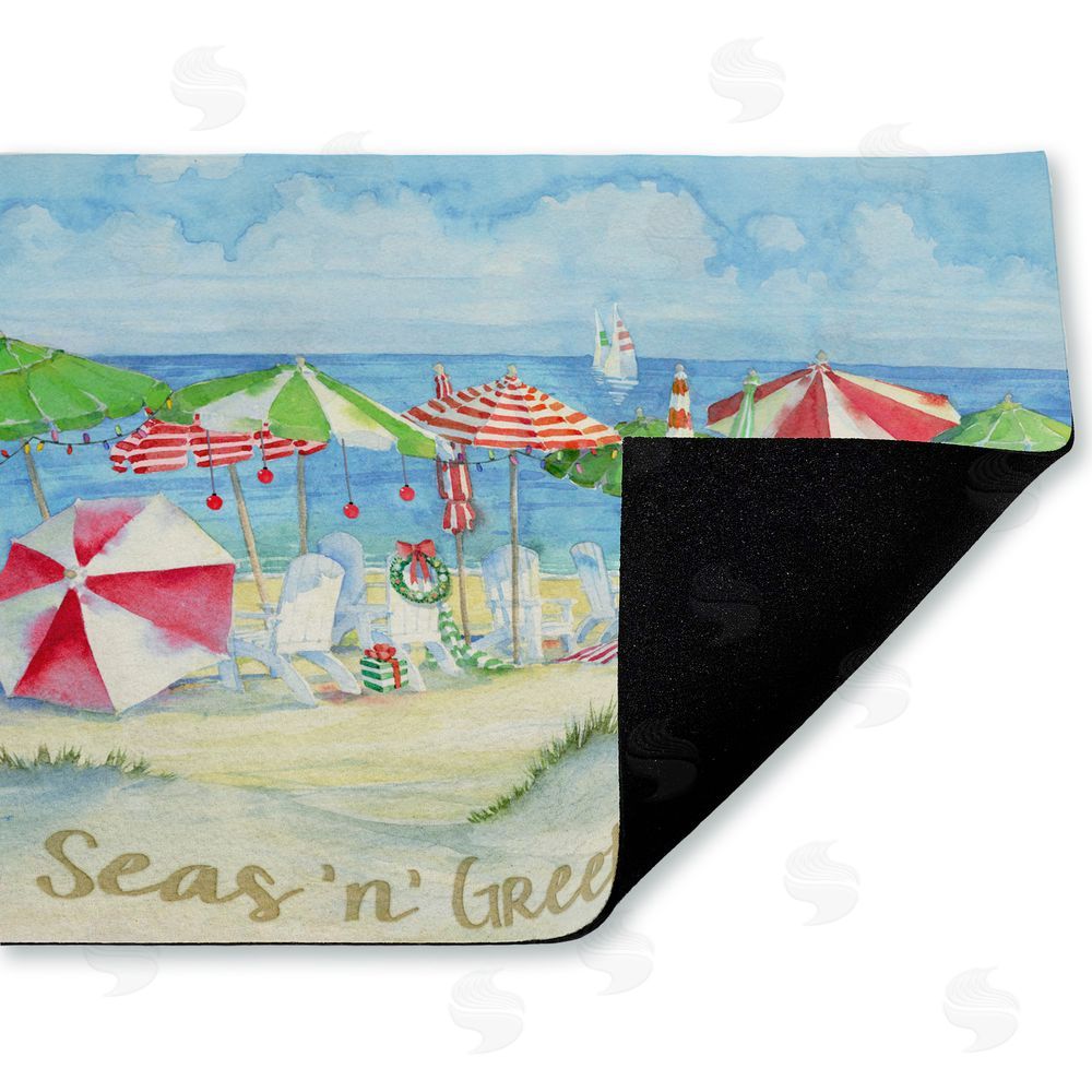 Paul Brent | Seas 'n' Greetings Beach Non-Woven Door Mat