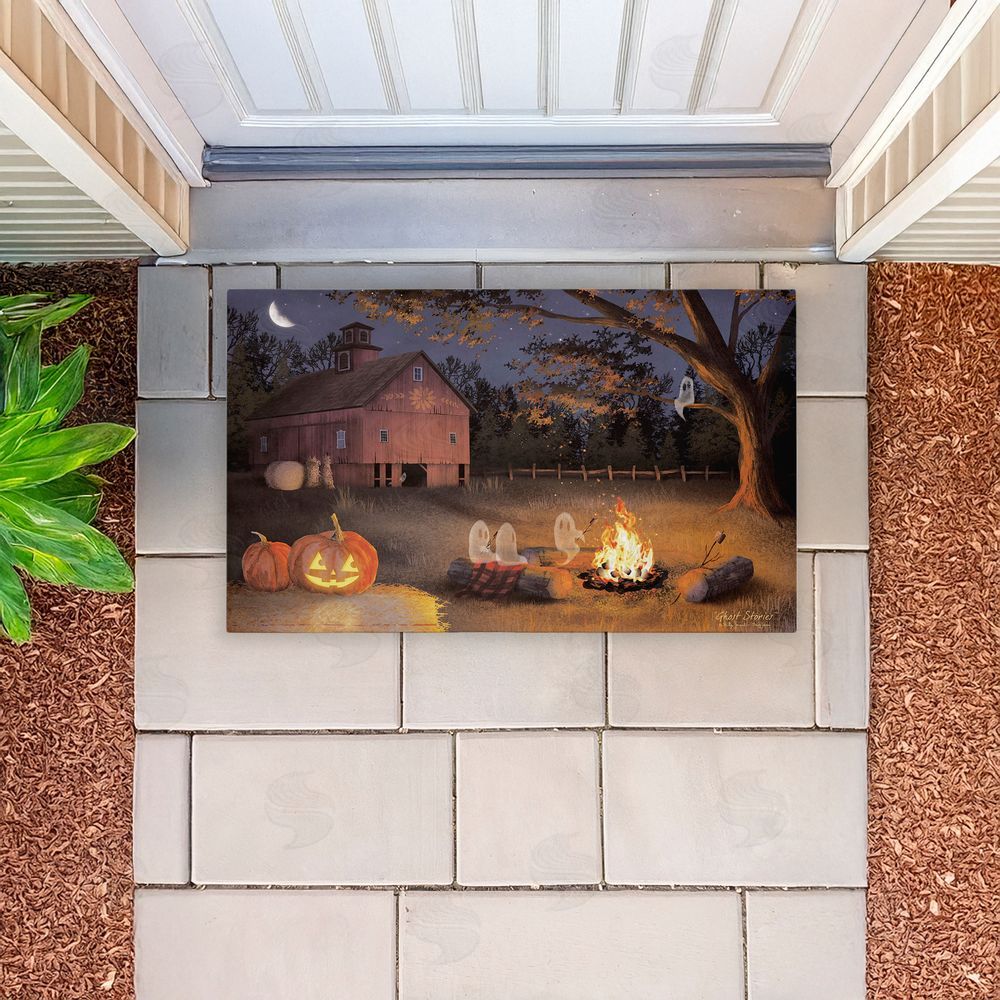 Billy Jacobs | Autumn Embers Ghosts & Campfire Non-Woven Door Mat