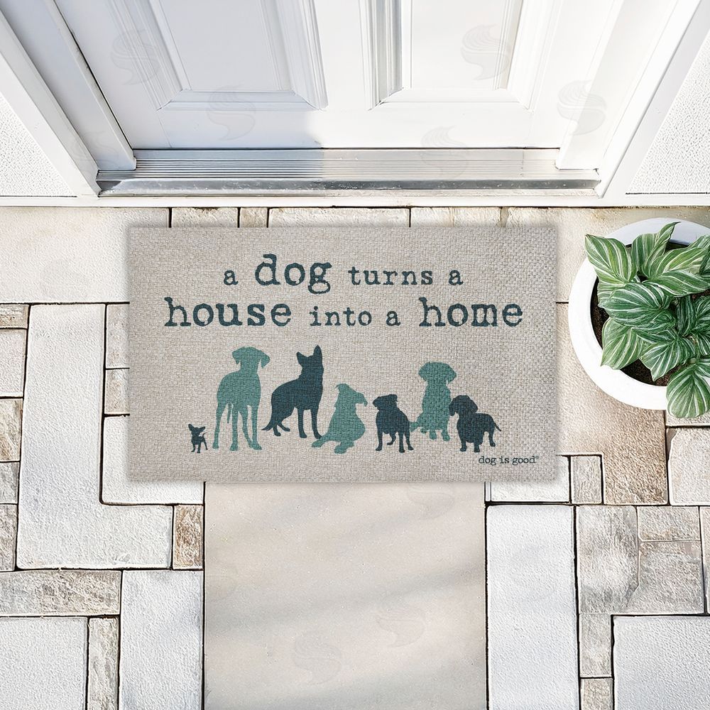 Dog Is Good | Dog Turns House Into Home Outdoor Imitation Sisal Mat