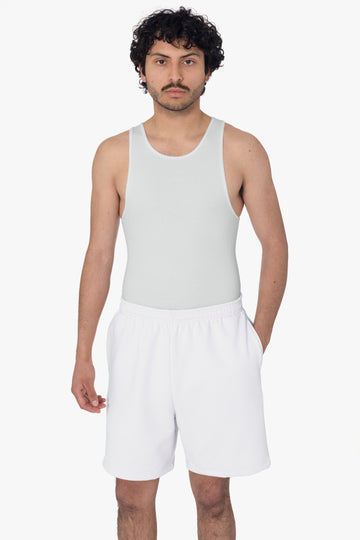 MWF02 - 10oz. Mid-weight Poly Cotton Fleece Sweat shorts