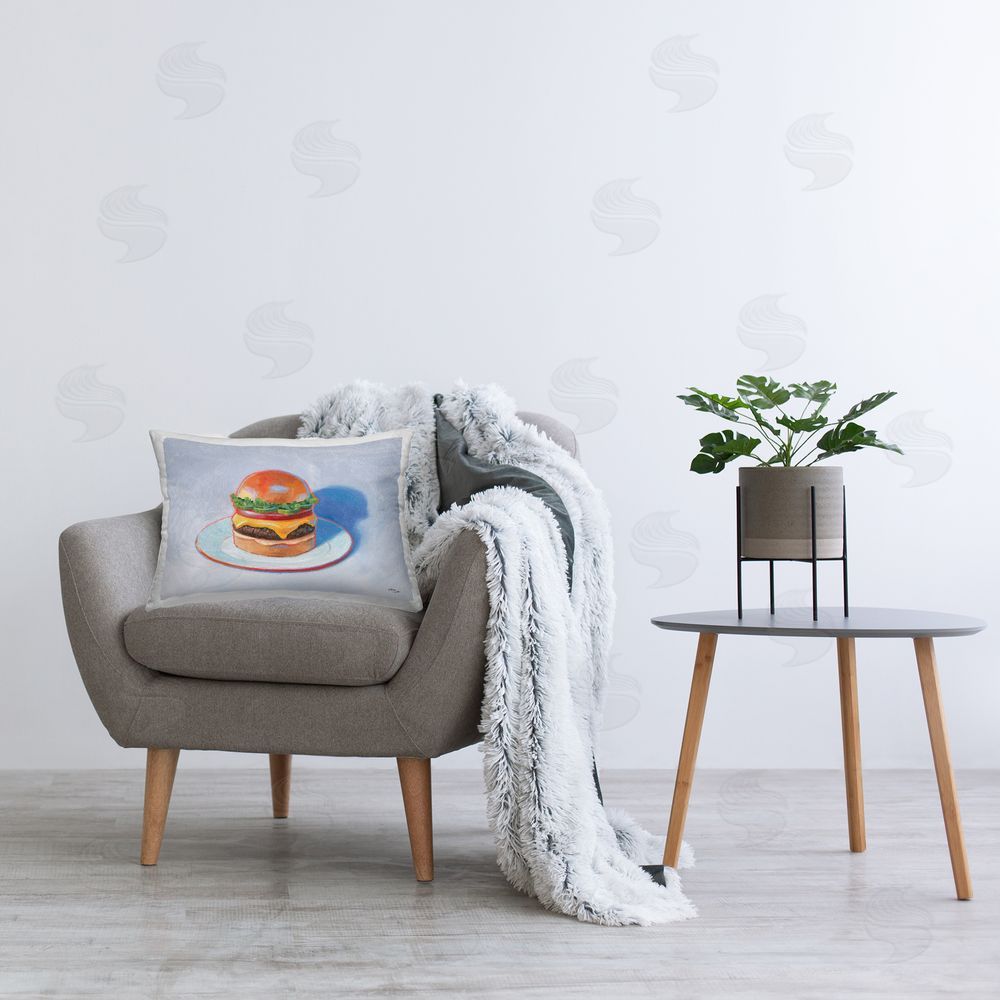 Wellington Studio | Burger on Plate