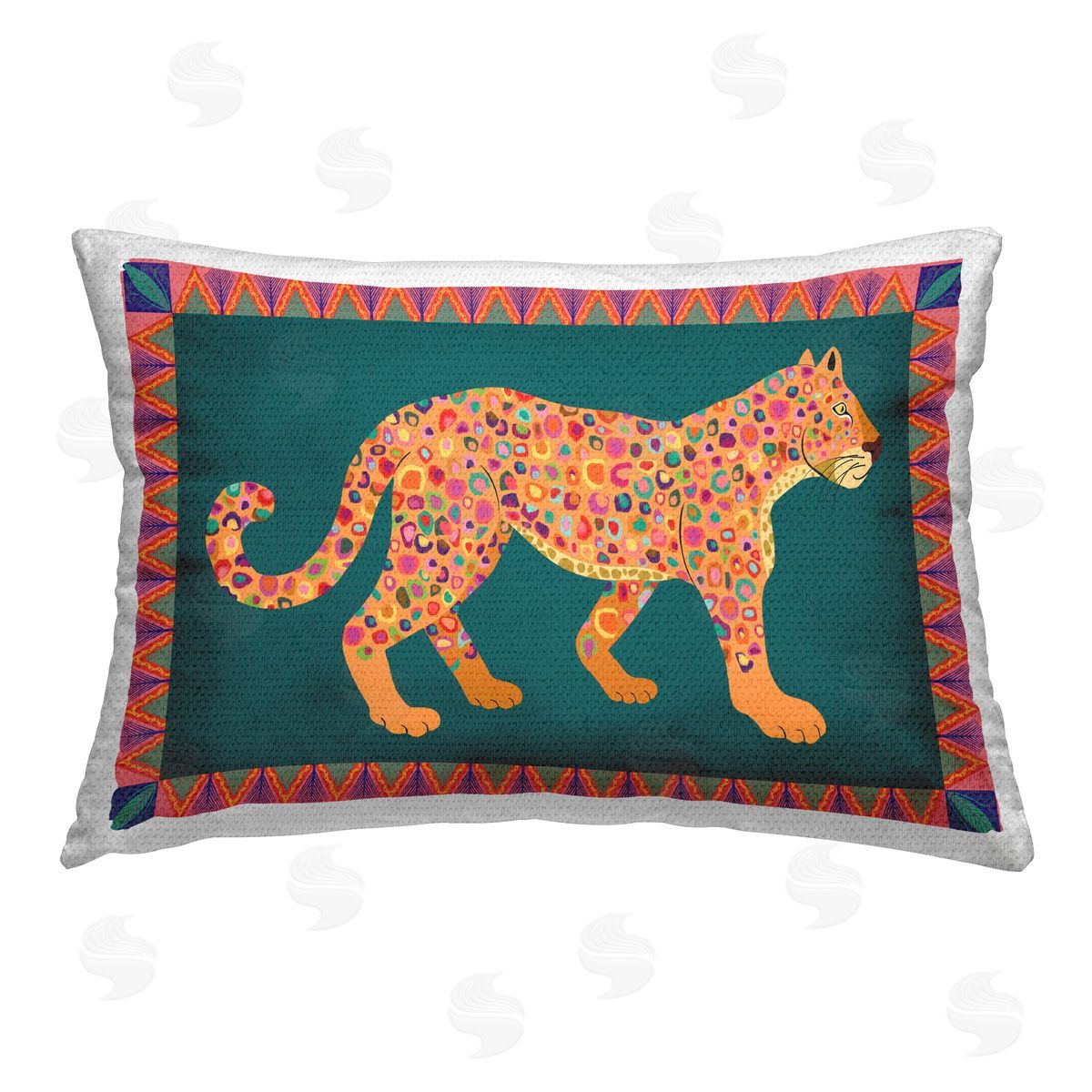 Darlene Seale | Bold Patterned Lion
