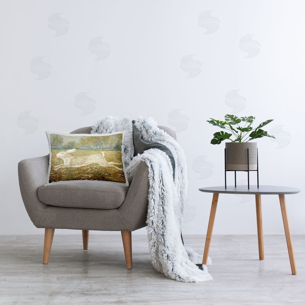Stupell Studio | Impressionist Jumping Hare