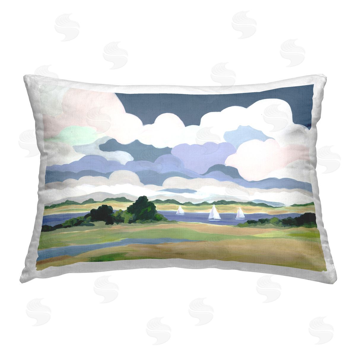 Jennifer Brinley rep. Levison Designs | Billowing Clouds Countryside