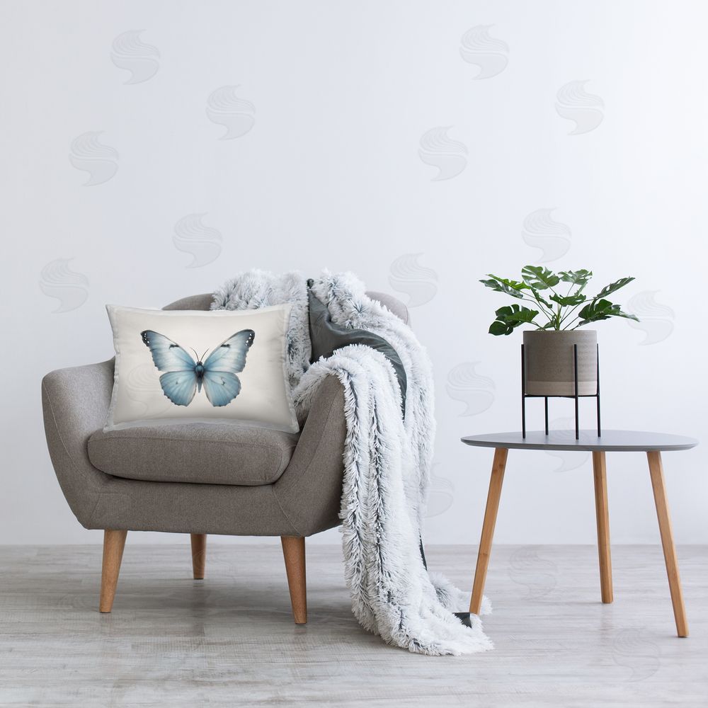 Elizabeth Medley | Blue Symmetrical Butterfly