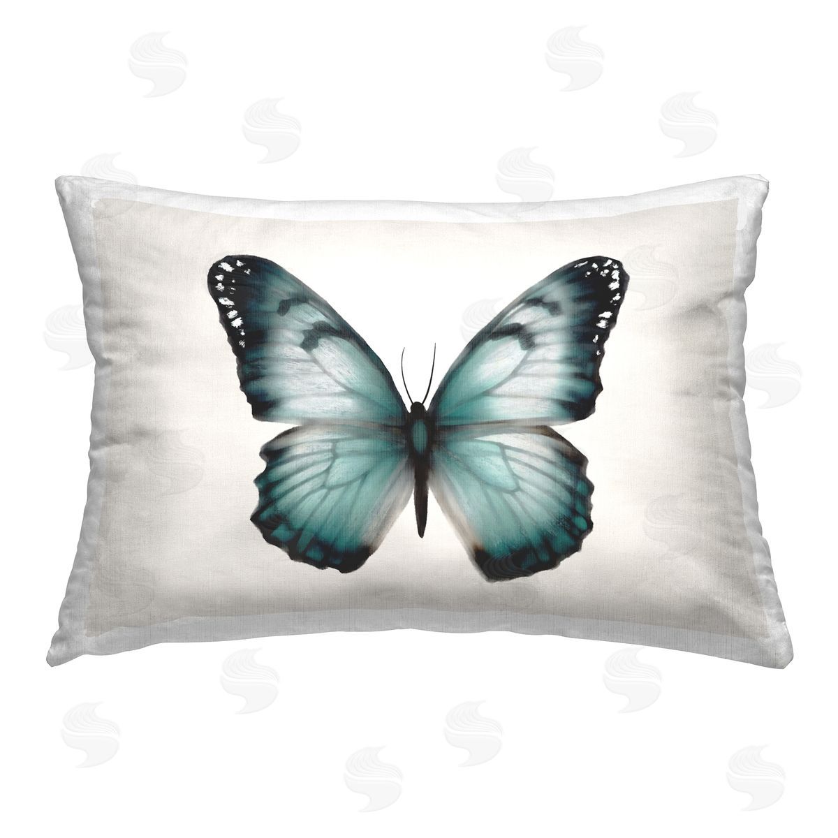 Elizabeth Medley | Teal Symmetrical Butterfly