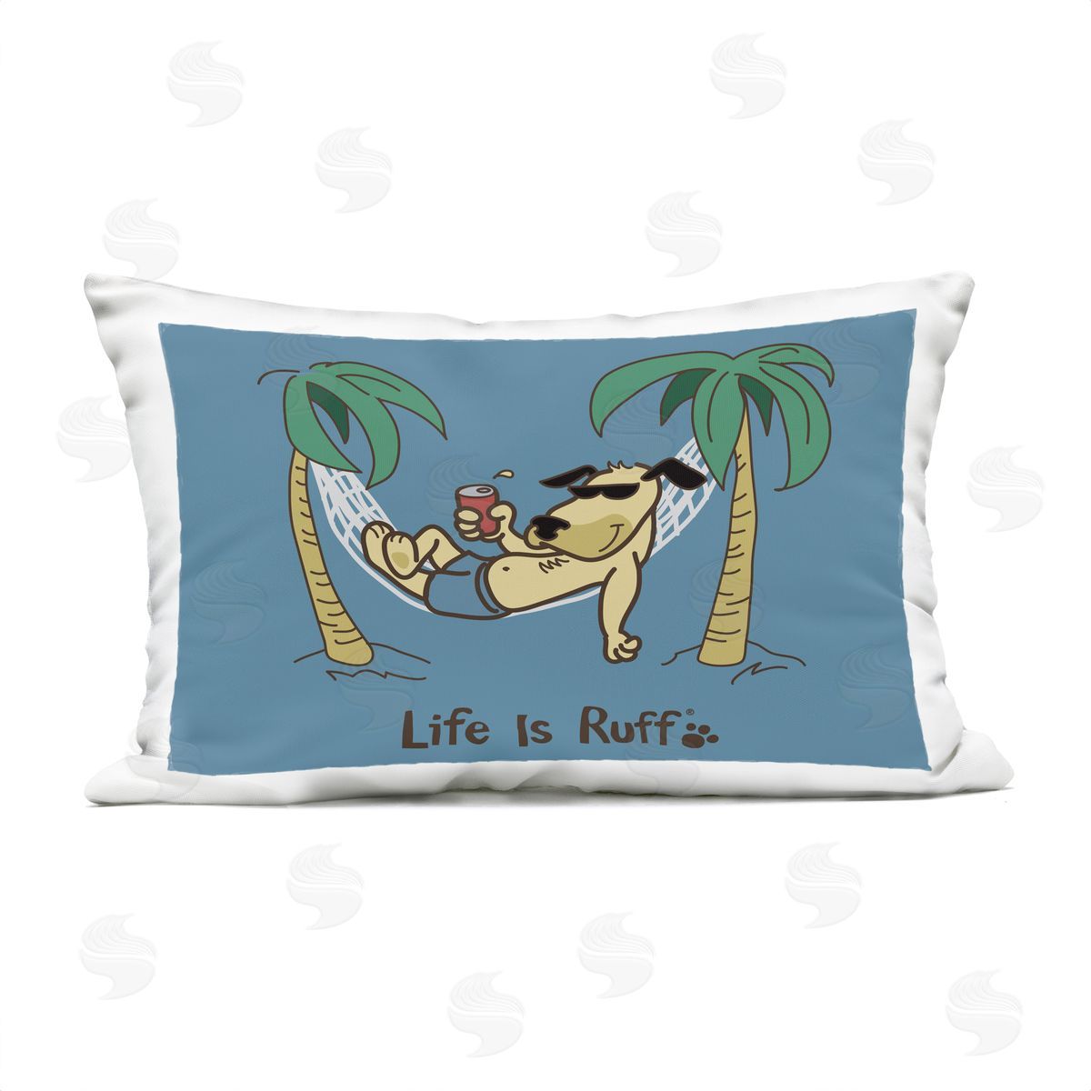 LIR | Tropical Dog on Hammock