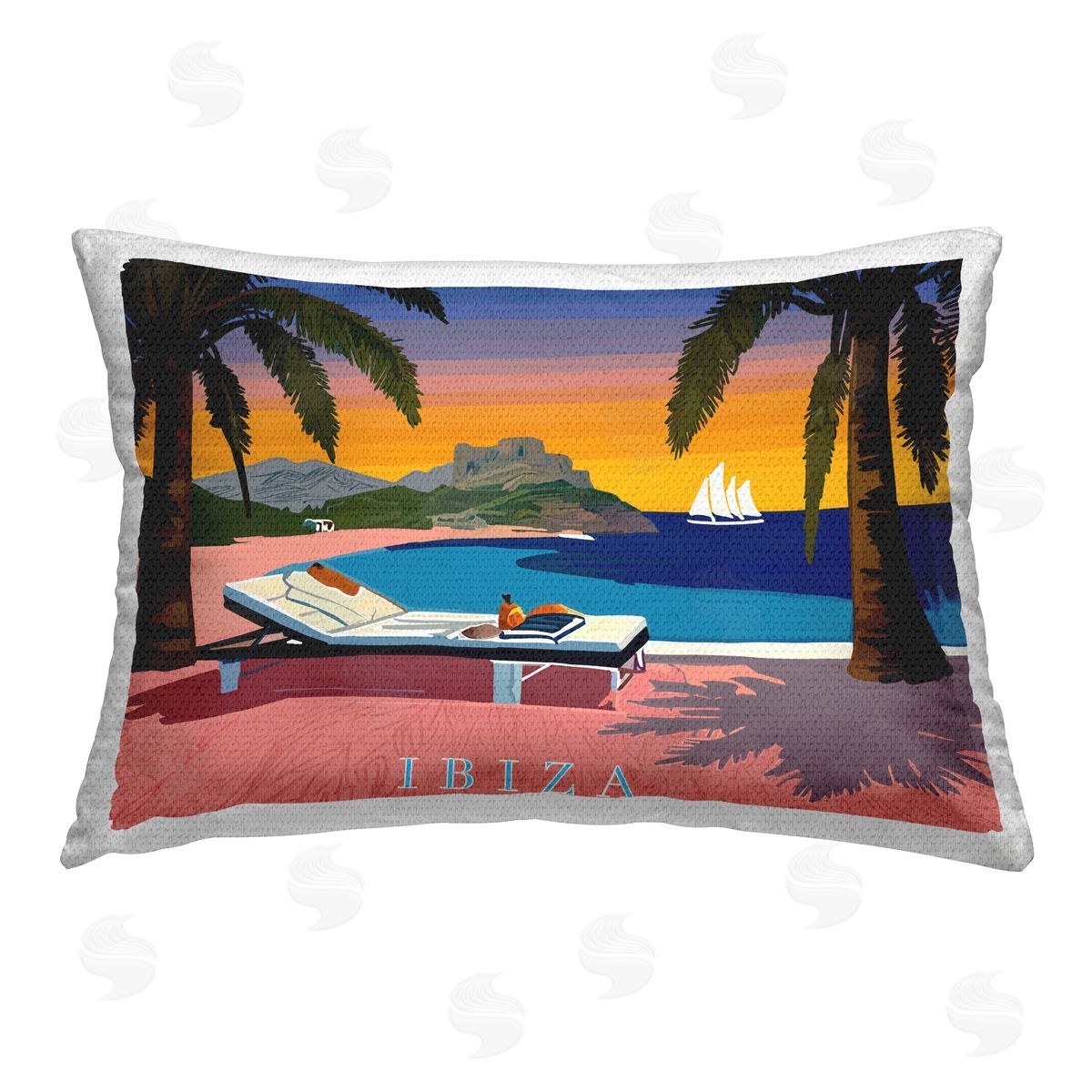 Amelia Noyes | Ibiza Tropical Beach View