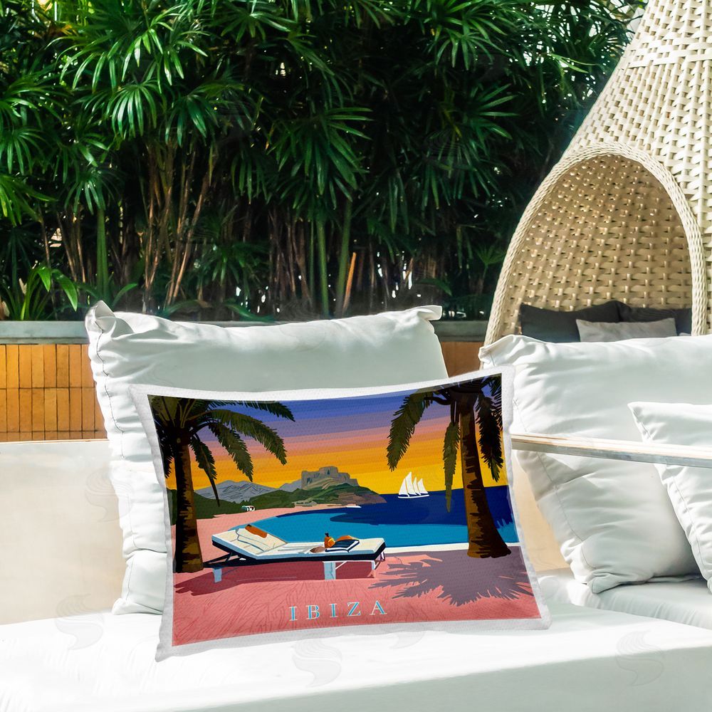 Amelia Noyes | Ibiza Tropical Beach View