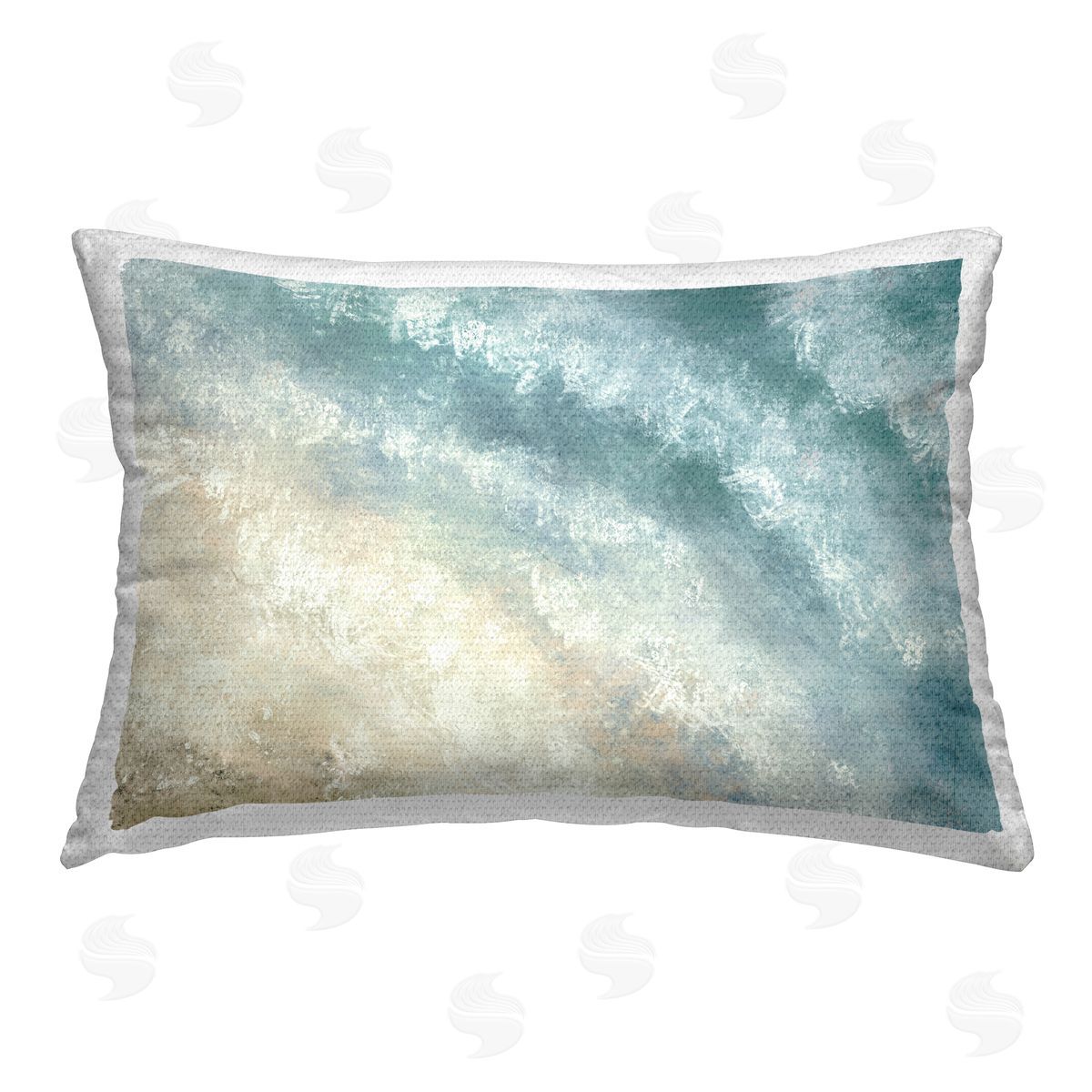 J:L Design | Aerial Shore Foamy Waves