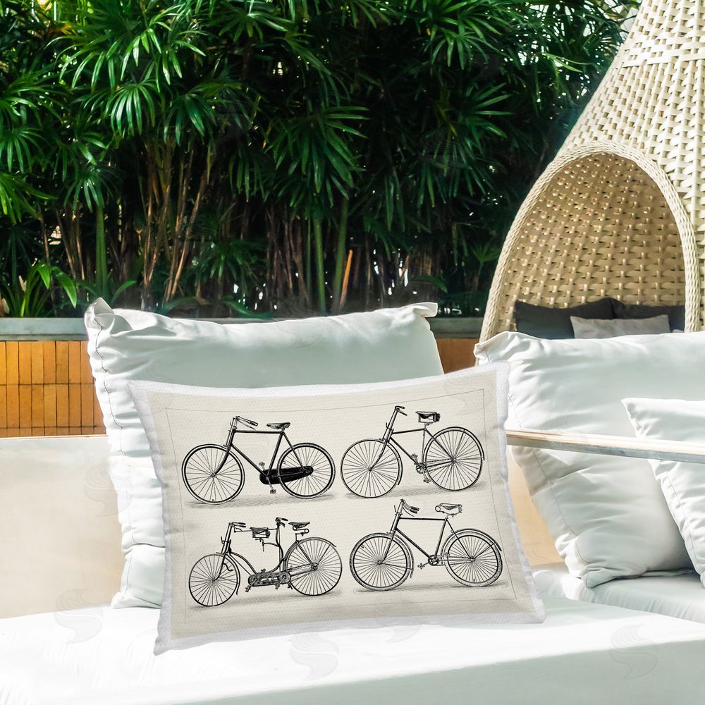 Vision Studio | Vintage Bicycles on Beige