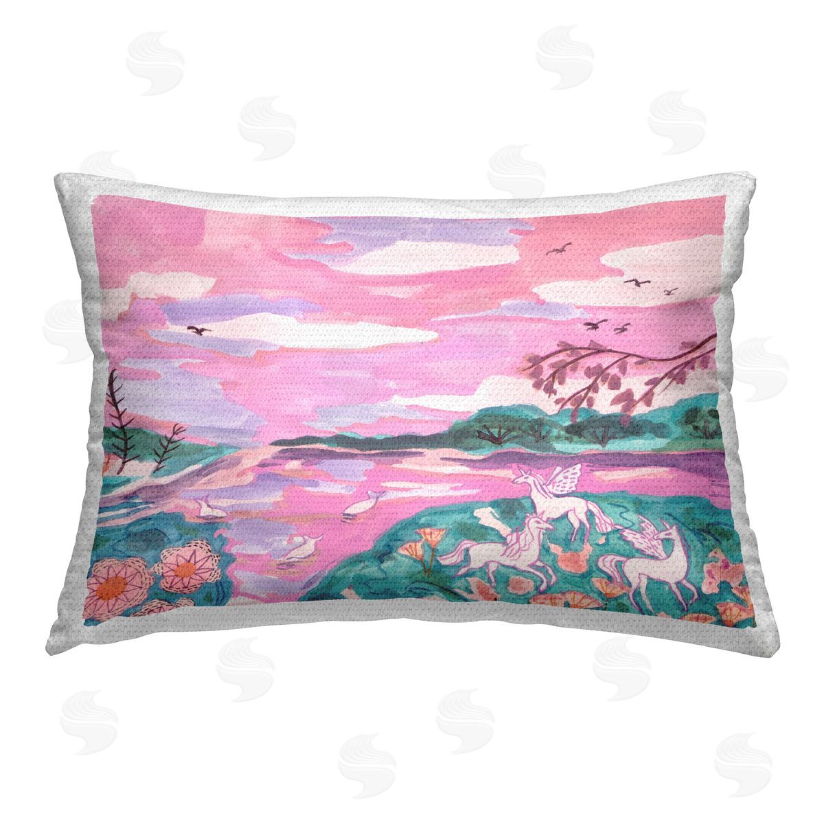 Melissa Wang | Pink Whimsical Unicorns