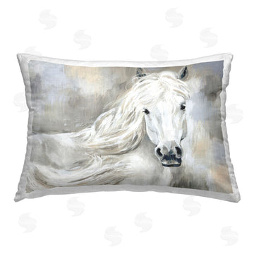 Victoria Barnes | Lovely White Horse Portrait