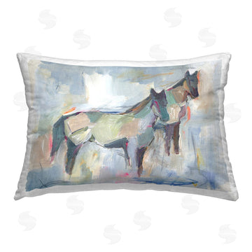 Ethan Harper | Brushed Horses on Pastel