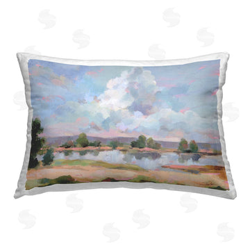 Silvia Vassileva | River View Overhead Clouds
