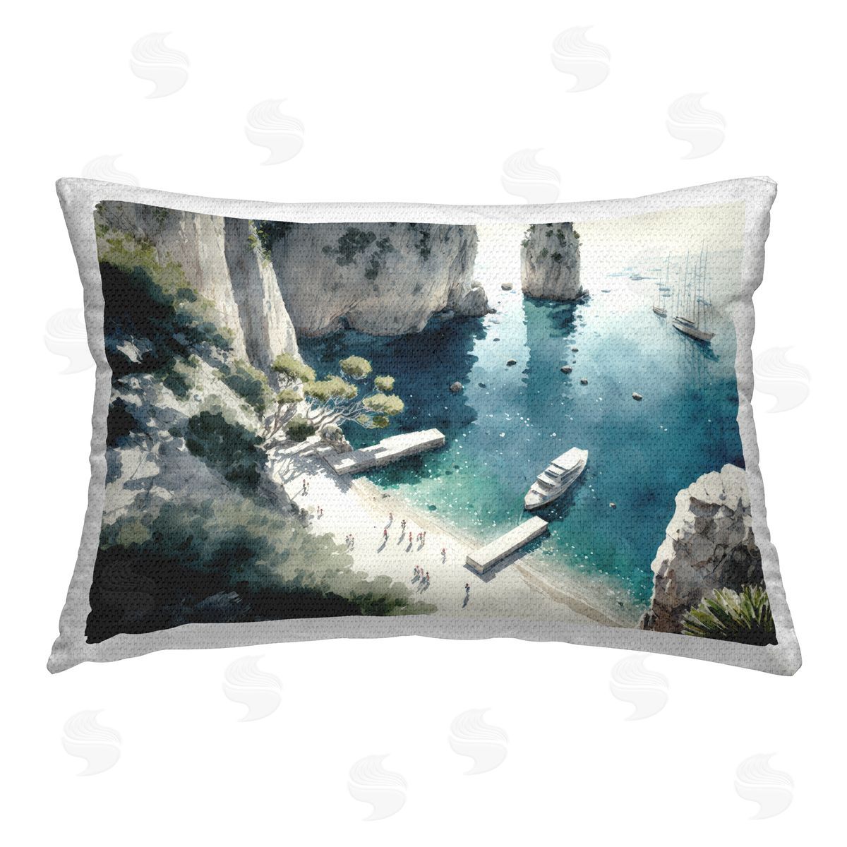 Svetlana Aleynikova | Boats on Rocky Shore