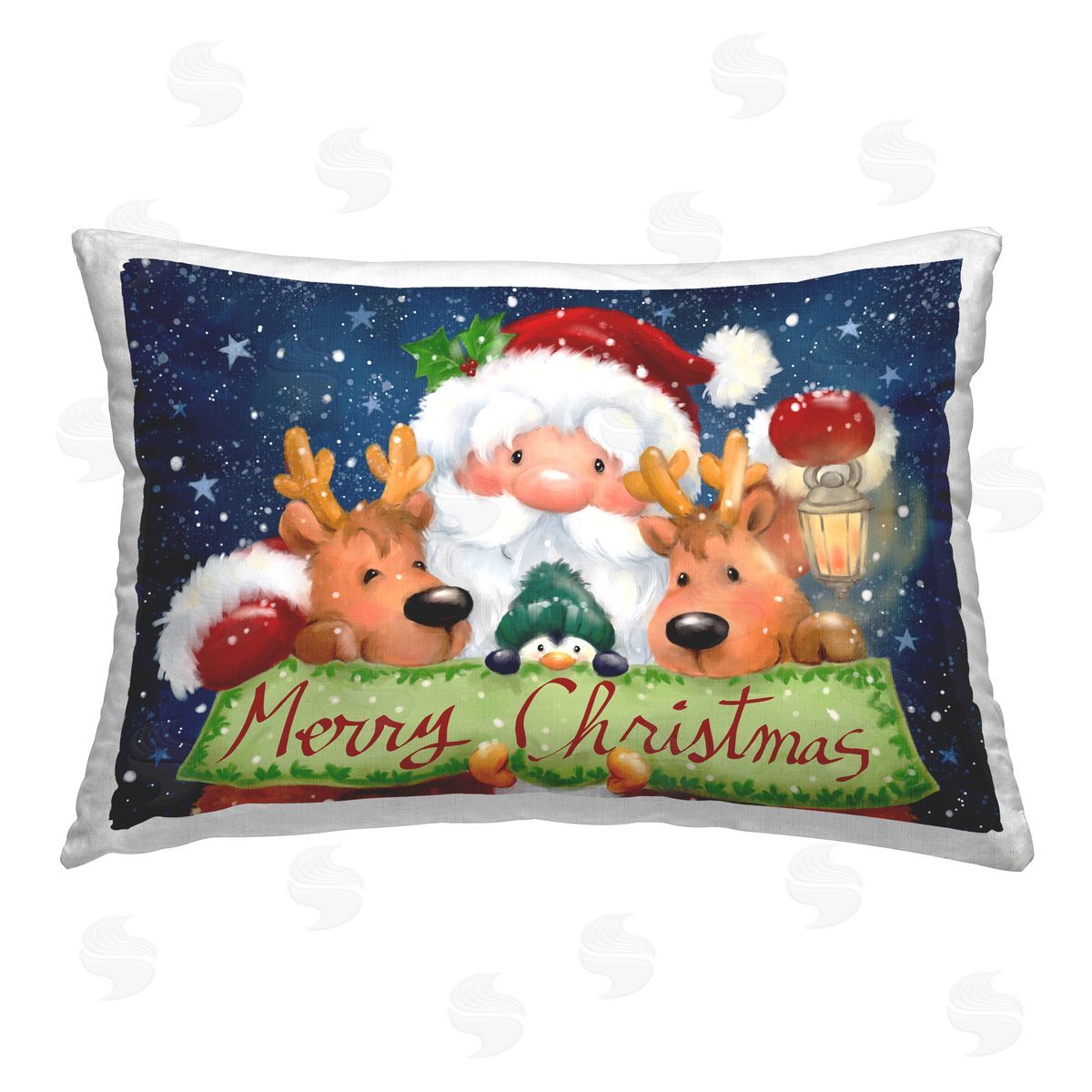 Jean Francois | Santa with Lantern Christmas
