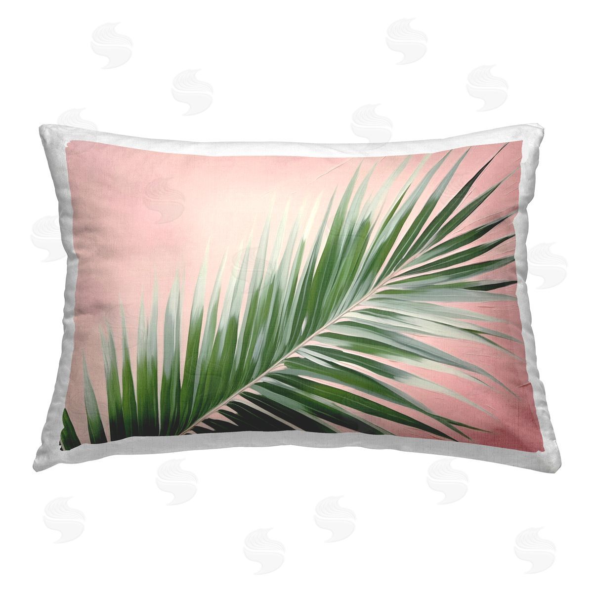 Arlington Prints | Whispy Palm Leaf on Pink