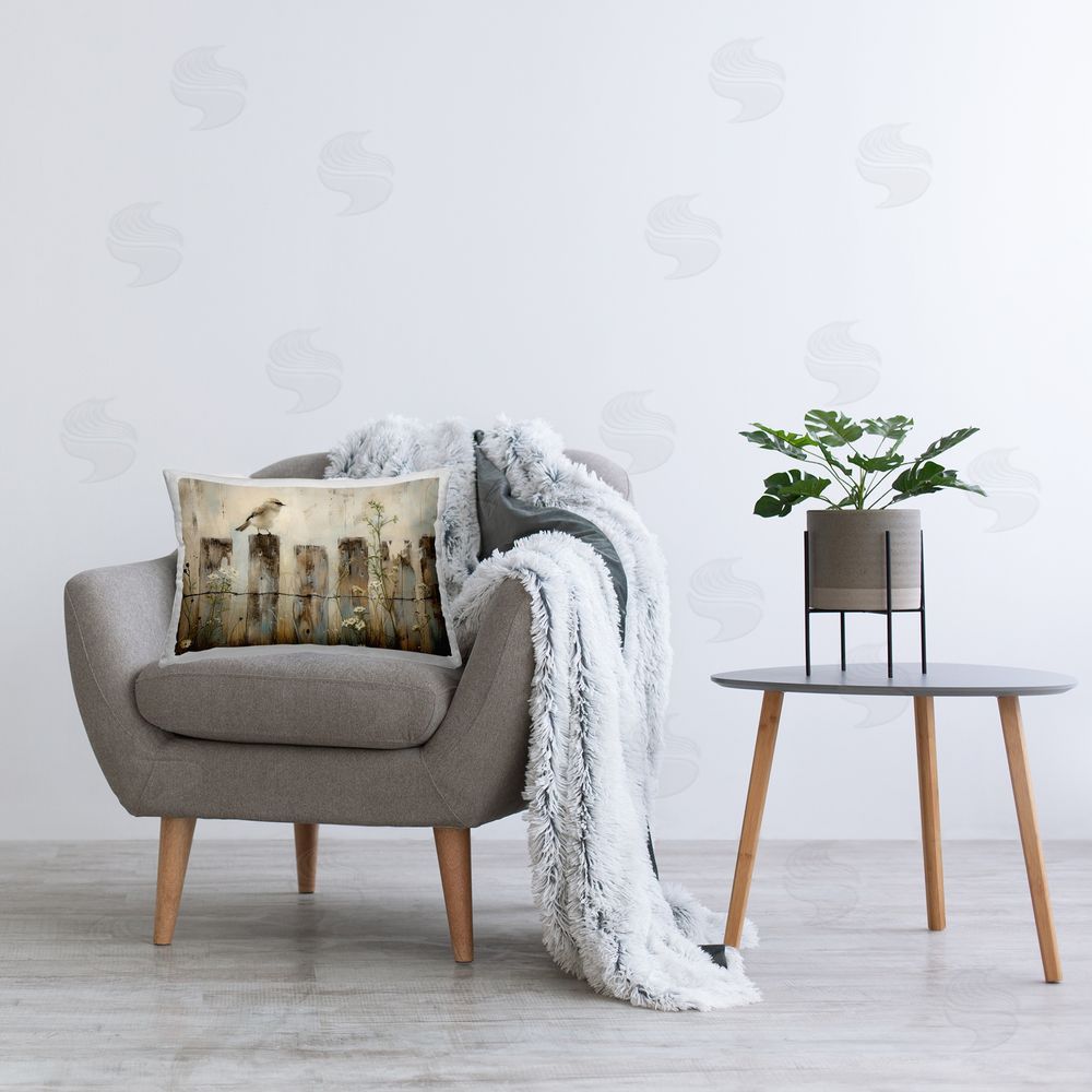 Arlington Prints | Fence Perched Country Bird