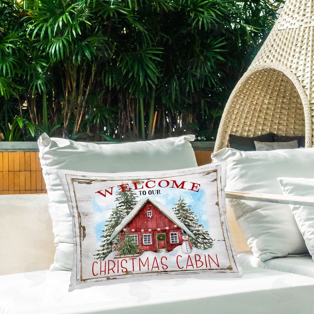 Creatif Belle | Christmas Cabin Welcome