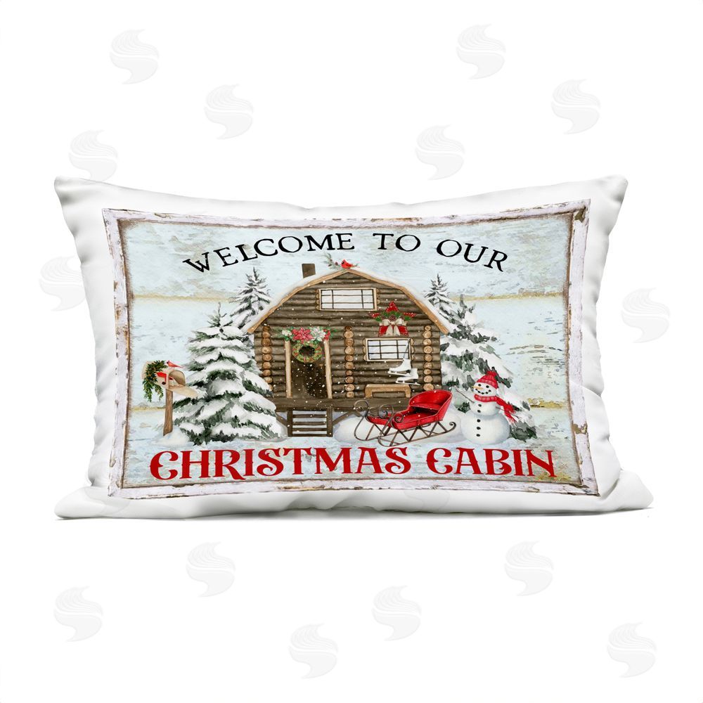 Creatif Belle | Welcome Christmas Cabin