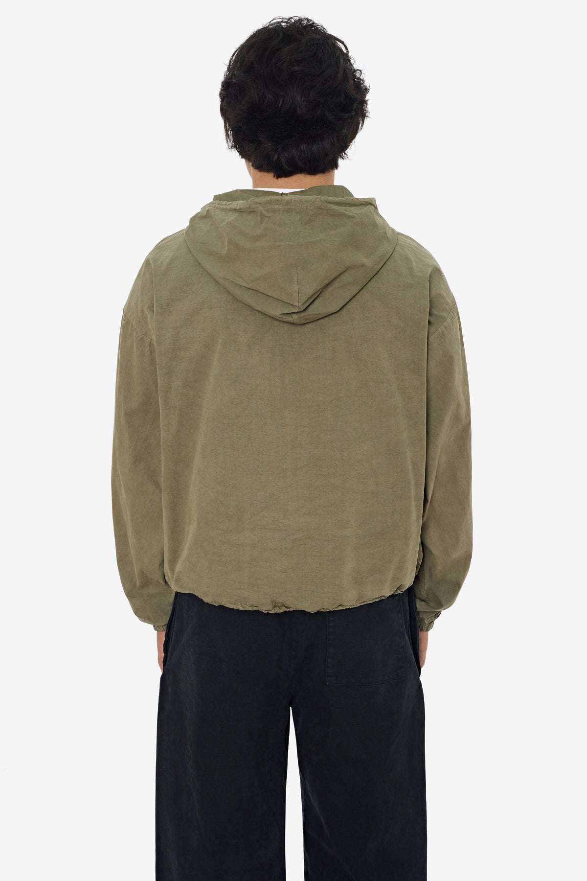 RJC410GD - Cotton Poplin Zip-Up Hooded Jacket