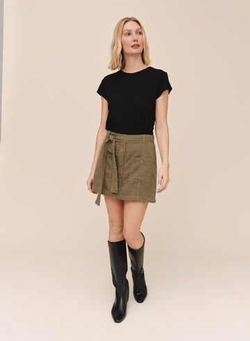 UTILITY POCKET MINI SKIRT