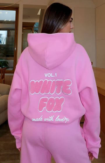 Vol. 1 Oversized Hoodie Bubblegum