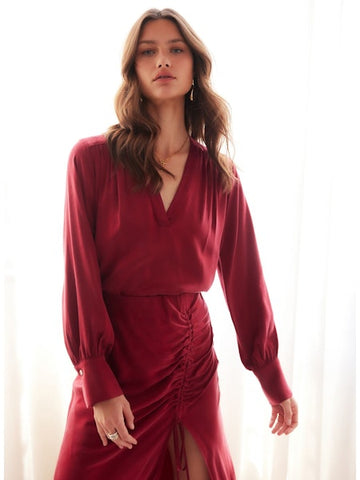 TRISTA V NECK BLOUSE